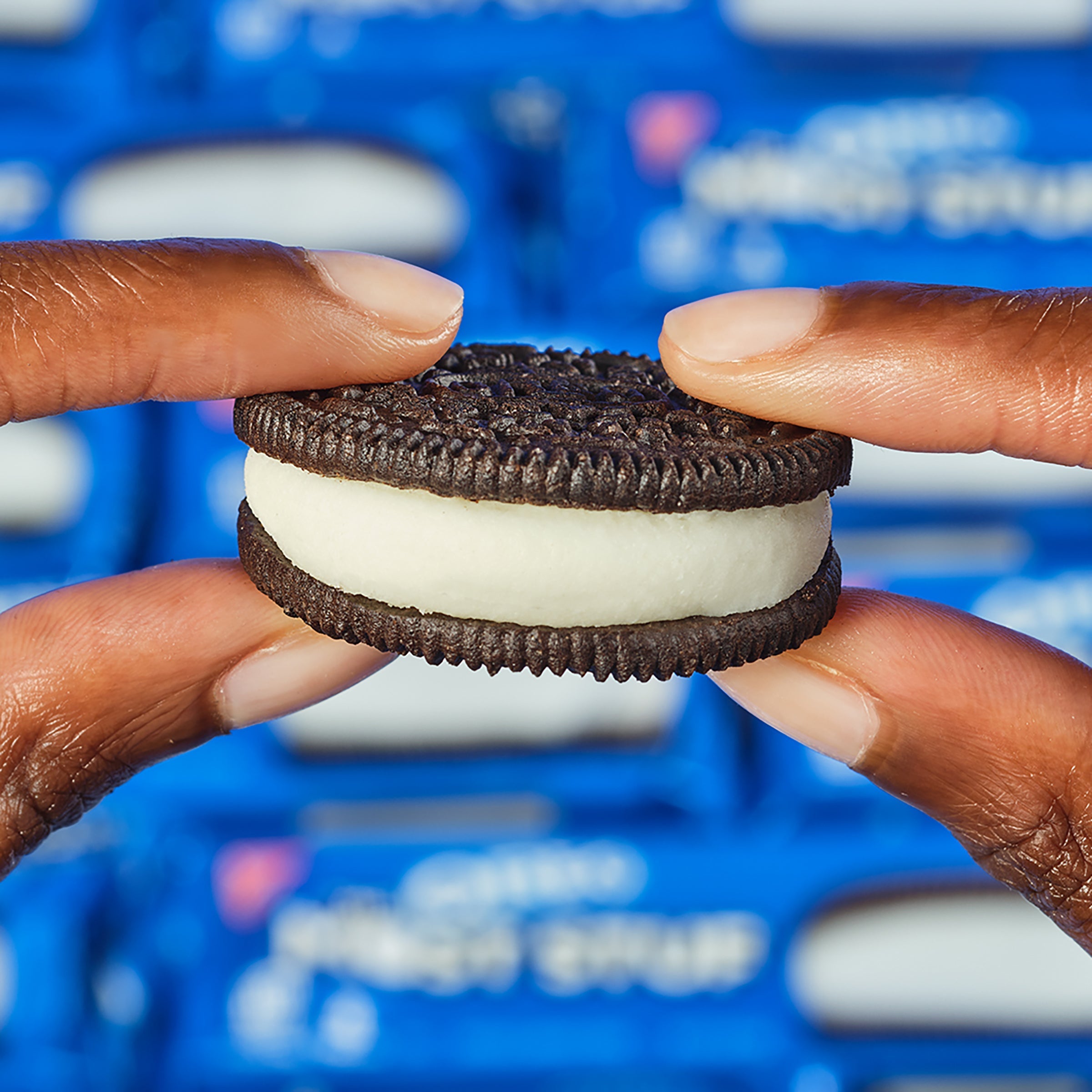 Mega Stuf Chocolate Sandwich Cookies, Family Size, 2 Pack - Image 6