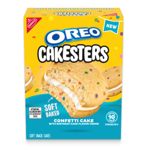 Cakesters Confetti Cake Soft Snack Cakes, Snack Packs