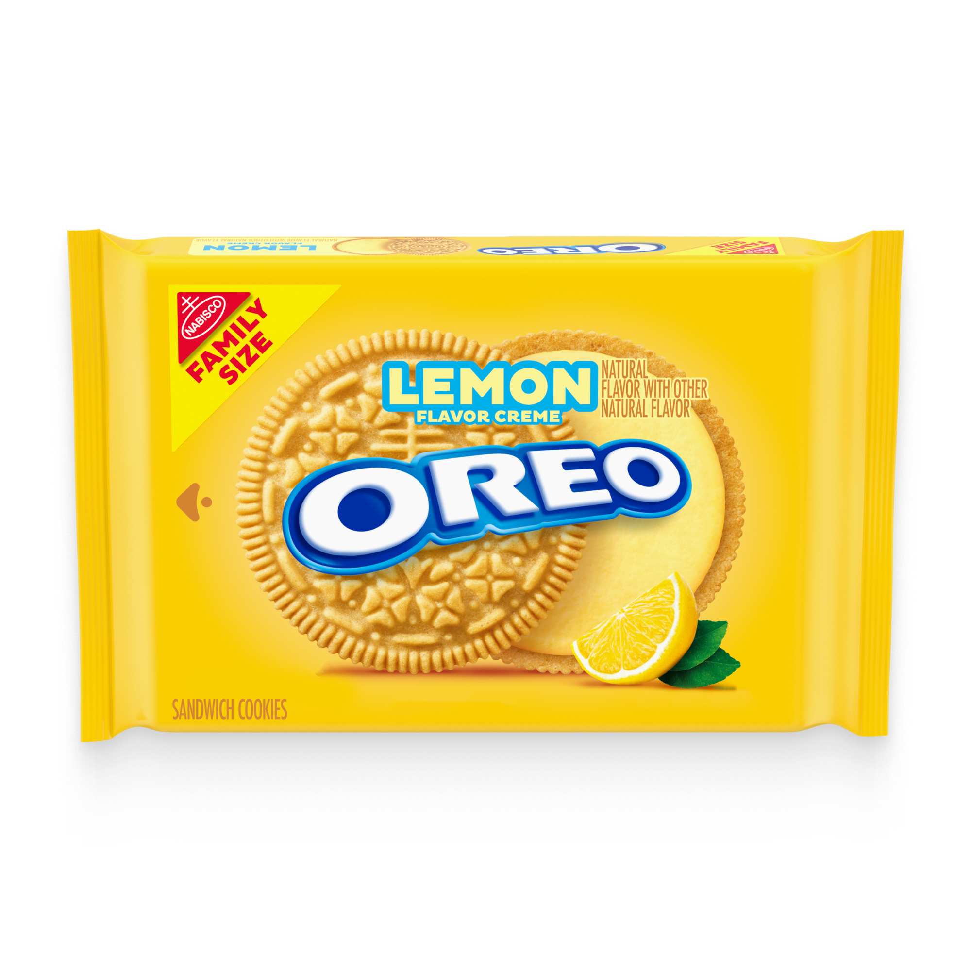 Lemon Creme Sandwich Cookies, Family Size, 2 Pack - Image 2
