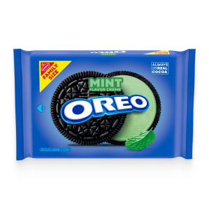 Mint Creme Chocolate Sandwich Cookies, Family Size