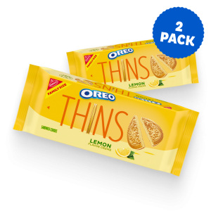 Thins Lemon Creme Sandwich Cookies, Family Size, 2 Pack