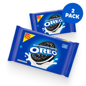 Chocolate Sandwich Cookies, Family Size, 2 Pack