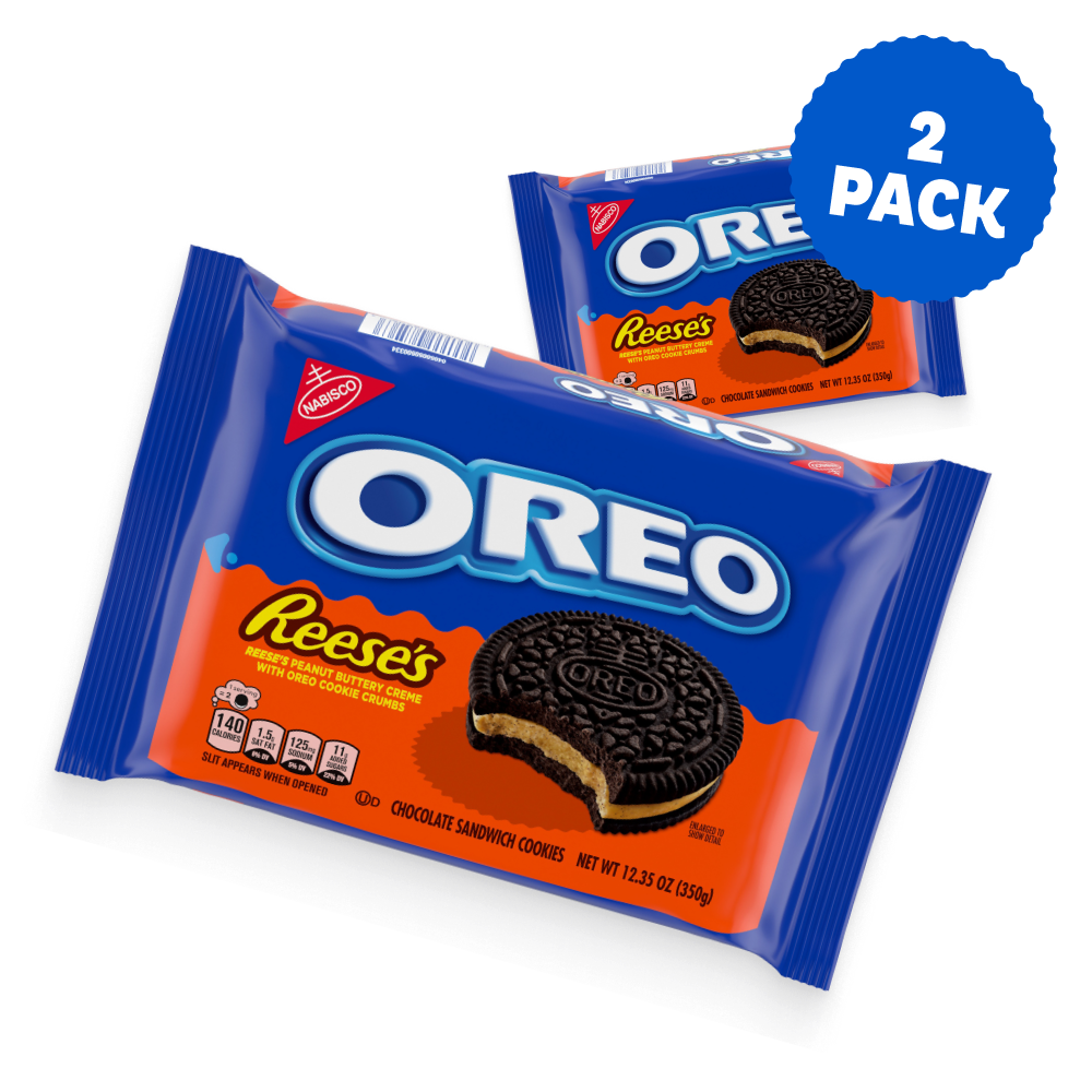 Peanut Buttery Creme Chocolate Sandwich Cookies, 2 Pack