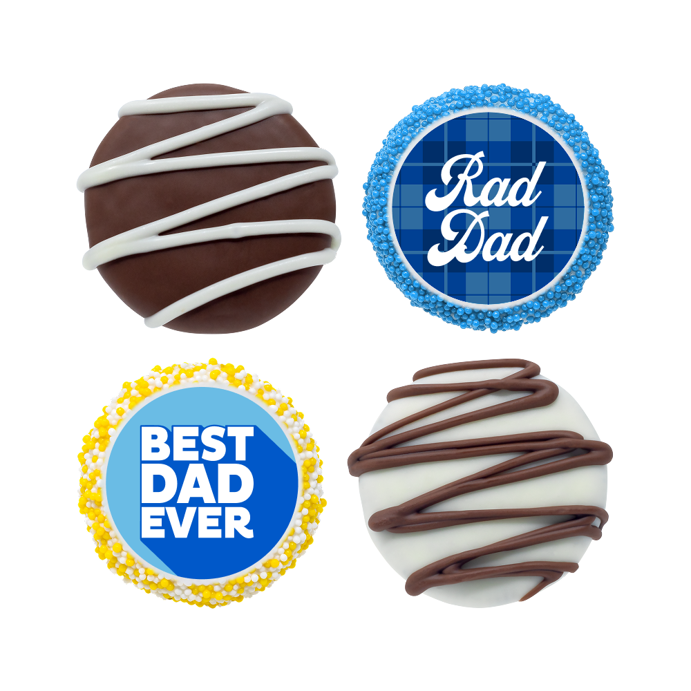 OREOiD Father's Day #1 Dad Fudge-Dipped Cookie Box - 12ct - Image 3
