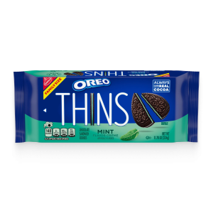 Thins Mint Creme Chocolate Sandwich Cookies, Family Size