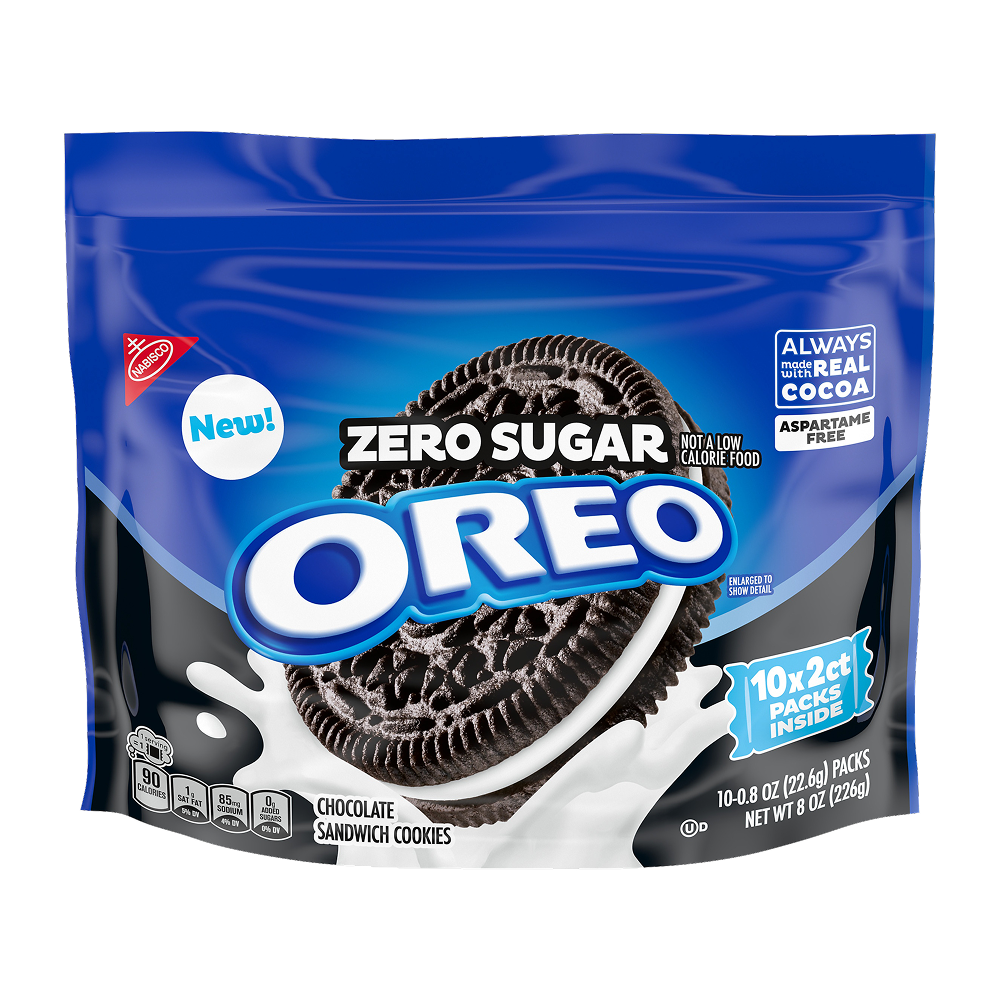 Zero Sugar Chocolate Sandwich Cookies, Snack Packs, 2 Pack - Image 2